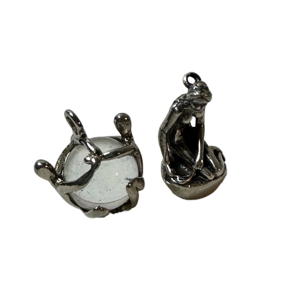 Silver Small Figurine Charms